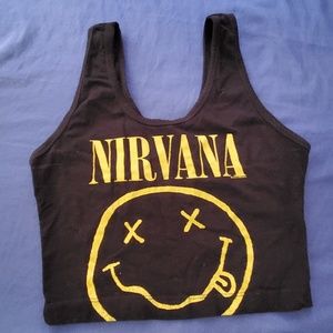 Nirvana crop top